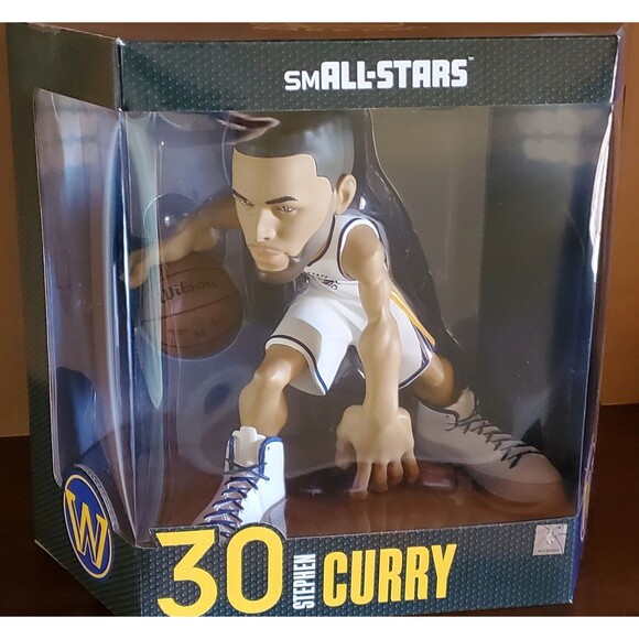 NBA smALL-STARS Stephen Curry 12" Vinyl Figure Limited Edition 500- FACTORY SEAL - Picture 1 of 16